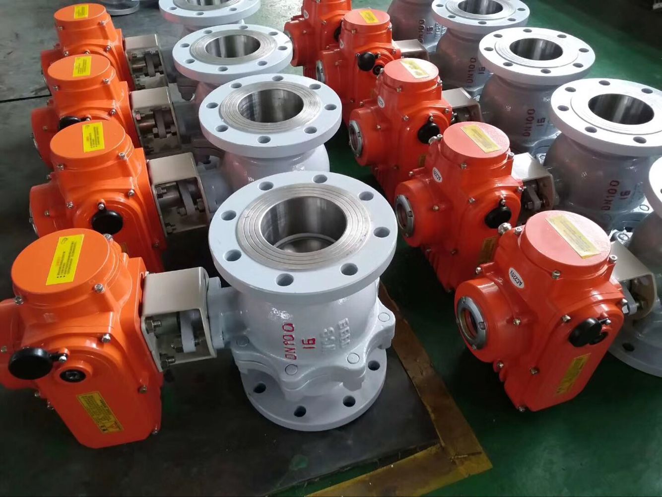 電動球閥實(shí)物圖