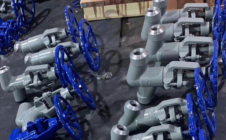 Y型截止閥實(shí)物圖2 Y型截止閥實(shí)物圖