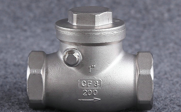 內(nèi)螺紋止回閥,不銹鋼絲扣止回閥實(shí)物圖